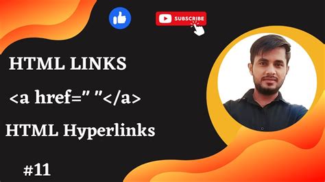 Html Links Html Hyperlinks Html Tutorial Youtube