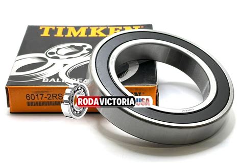 Timken Rs Deep Groove Ball Bearing Rubber Sealed X X Mm