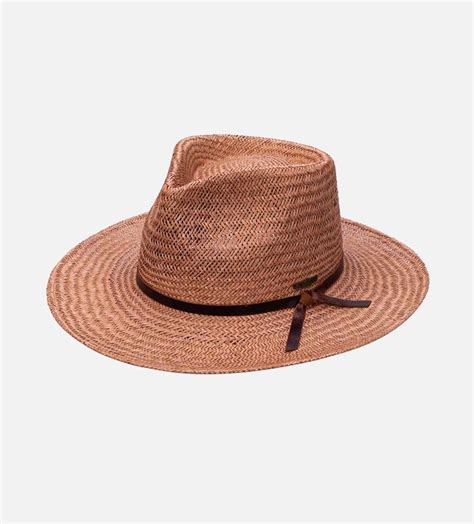 Mens Straw Summer Hat Mossant Paris