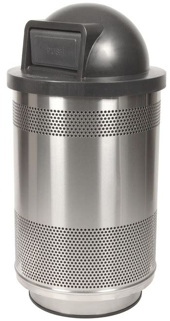 Stainless Steel Trash Cans - Metal Trash Cans - Kitchen Trash Can