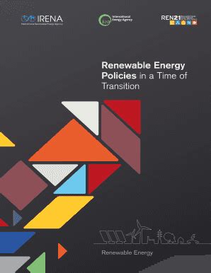 Fillable Online Renewable Energy Policies In A Time Of Transition