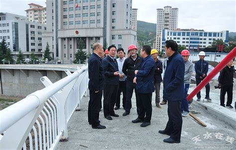 杨维俊市长10月4日调研城市建设重点项目图 天水在线