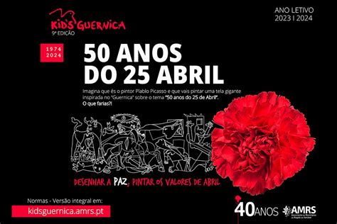 50 anos do 25 de Abril inspiram nova edição do Kids Guernica