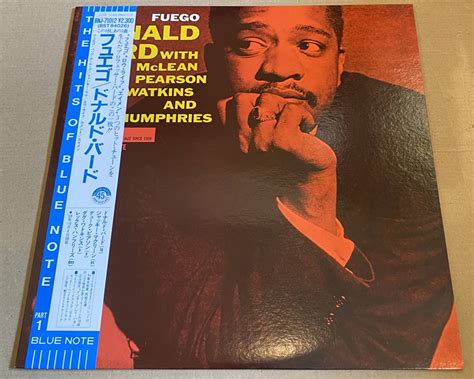 【やや傷や汚れあり】 帯付国内盤lpレコード ドナルド・バード Donald Byrd フュエゴ Fuego Bnj 71012 ブルー