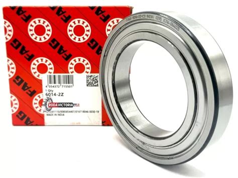 FAG 6014 2Z DEEP GROOVE BALL BEARING METAL SHIELDED 70x110x20 Mm