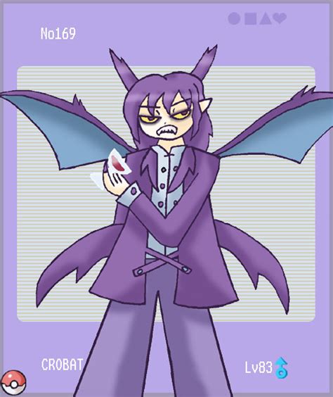 Pokemon 169 Crobat By Jigglysama On Deviantart