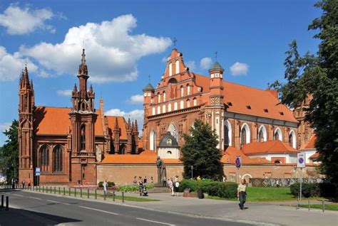 The Church Of St Anne Vilnius Lithuania Atlas Obscura