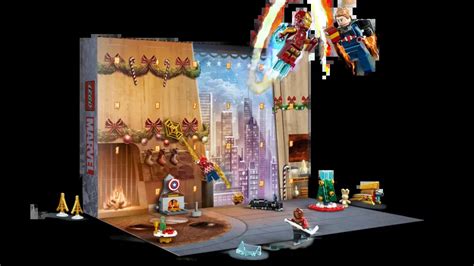 Lego Marvel Avengers Advent Calendar Advent Alley