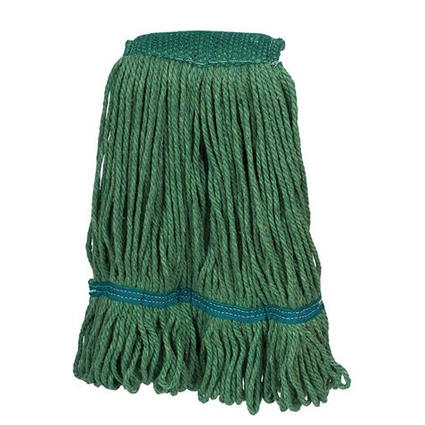 Shop JanSan Hygiemix Coloured Kentucky Mop 12oz 340g Red 10xMops Mop