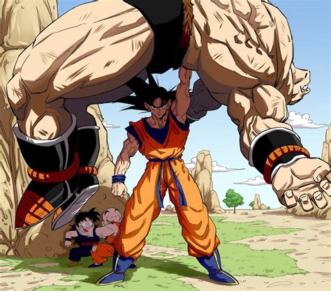 Son Goku vs Nappa - Final Strike by Darko-simple-ART on DeviantArt ...