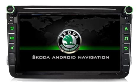 Skoda Octavia Superb Rapid Fabia Android Gps Wifi Usb Bluetooth Gb