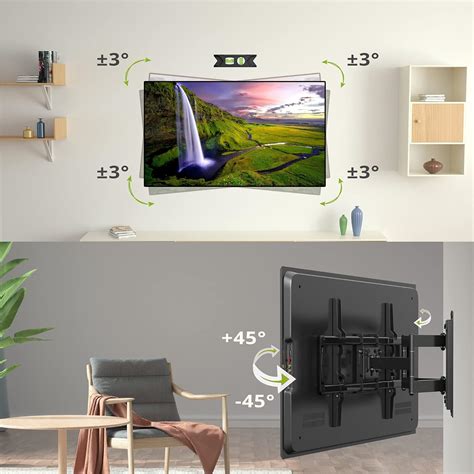 Buy USX MOUNT Full Motion Sliding TV Wall Mount For 32 90 TV