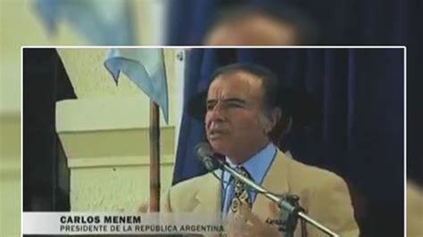 Te Acord S Cuando Menem Anunci Viajes A La Estratosfera