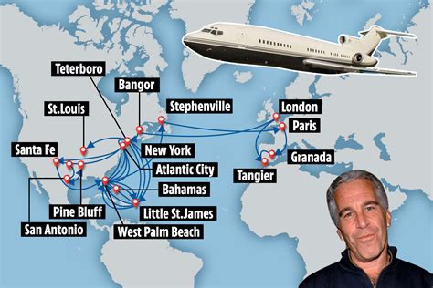 Inside Jeffrey Epsteins Horror Global Network As More Than 700 Unknown Private Jet Flights