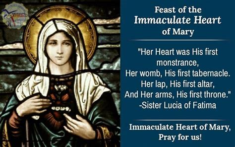 Happy Feast Of The Immaculate Heart Of Mary Kabataangkatoliko Queen