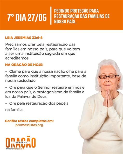 Semana de Oração Saiba o tema e os motivos de oração do 7º dia