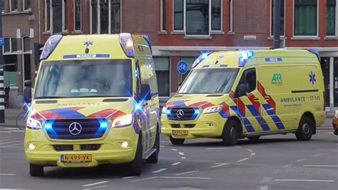 Luchthoorn Ambulance Ambulance Met Spoed Naar Het