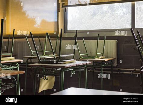 Empty School Desk Hi Res Stock Photography And Images Alamy