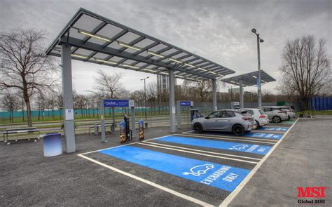 Ev Charging Canopies For Bp