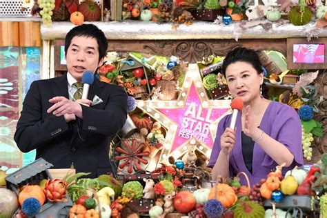 「オールスター感謝祭2020秋」mcの今田耕司と島崎和歌子。ctbs 「オールスター感謝祭2020」にバナナマンやロンブー淳が出演