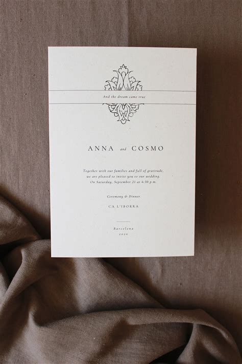 Invitación ideal para todos aquellos novios que busquen unas