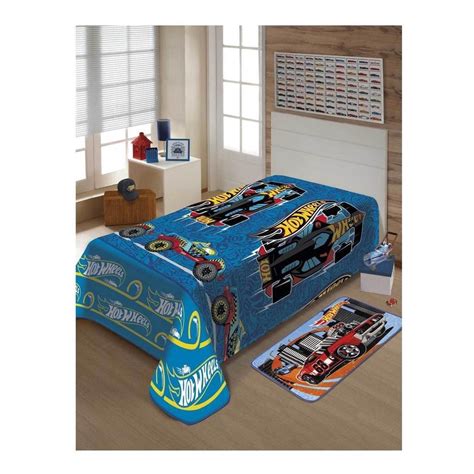 Manta Soft Microfibra Jolitex Solteiro Hot Wheels Shopee Brasil
