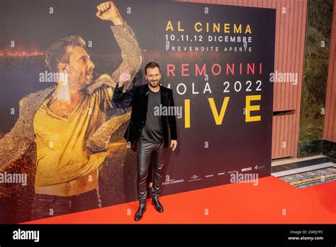 Italy December Cesare Cremonini At Cinema Odeon For Imola Live