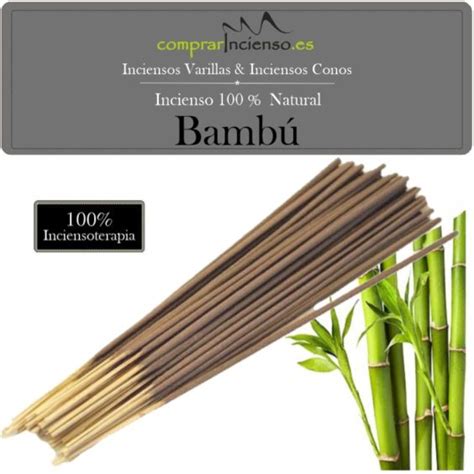 Incienso Artesanal Natural Bamb Compraincienso