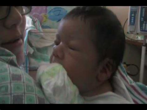 Burping Max In NICU Wmv YouTube