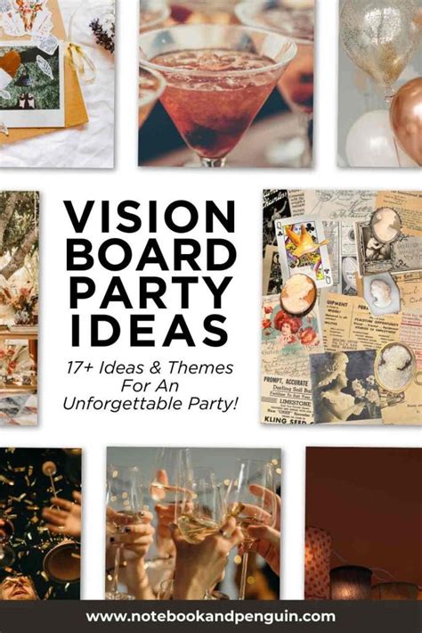17 Fun Vision Board Party Ideas And Themes To Inspire
