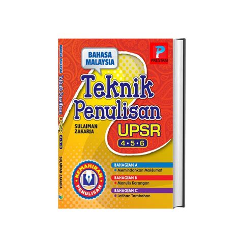 Bahasa Malaysia Teknik Penulisan Upsr Tahun Buku Sekolah Rendah