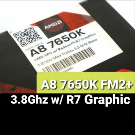 Jual A K Fm Amd Apu Ghz With R Radeon Graphic Processor