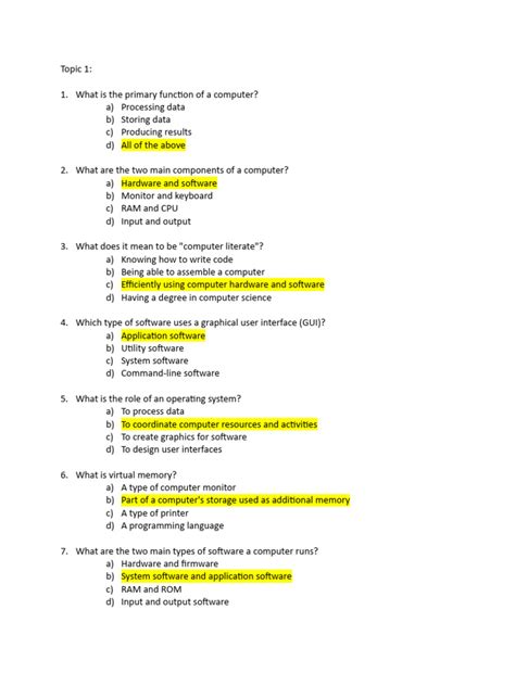 Exam Reviewer Students Copy Pdf Computer Data Storage Central