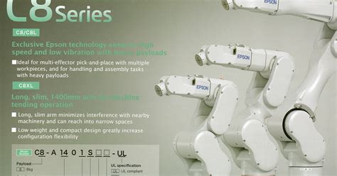 C8 Series EPSON Robots | Robotics University