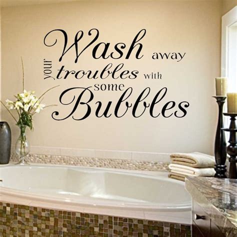 Bathroom Wall Decal Etsy