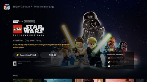 LEGO Star Wars The Skywalker Saga has a 1-hour trial with PlayStation ...