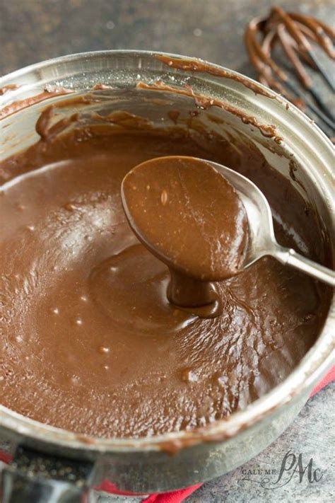 Chocolate Frosting With Cocoa Powder And Powdered Sugar Chocolate