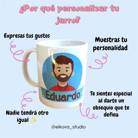 Personaliza Tu Jarro Mugs Tableware Glassware