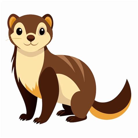 Ferret Vector Art Premium Ai Generated Vector