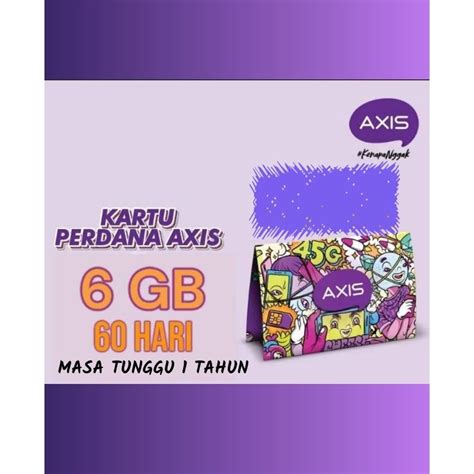 Jual Kartu Axis Gb On Hari Berlaku Nasional Masa Tunggu Tahun