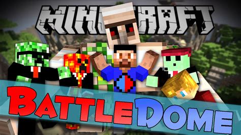 Minecraft BATTLEDOME IRON GOLEM W Vikkstar Preston Lachlan Pete