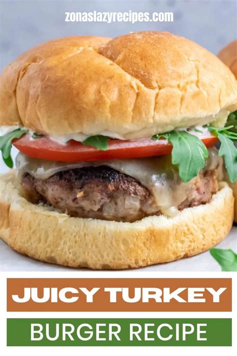 Fried Turkey Burgers 30 Minutes Zonas Lazy Recipes