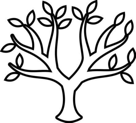 Tree Outline Vector Art, Icons, and Graphics for Free Download