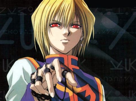 Kurapika And His Red Eyes ¨o¨ Killua Hisoka Hunter Anime Hunter