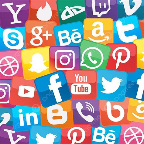 Social Media Poster Vector Png Images Social Media Poster Vector