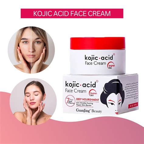 Kojic Acid Face Cream Deep Whitening Brightening Skin 50g My Basket