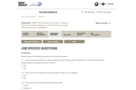 Bmw Assessment Tests And Interviews 2025 Practice