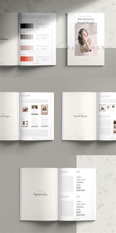 Free Brand Guidelines Template Indesign