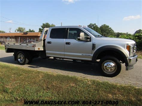 2017 Ford F-550 Super Duty XLT Flatbed Aluminum Hillsboro Bed 4X4 Crew ...