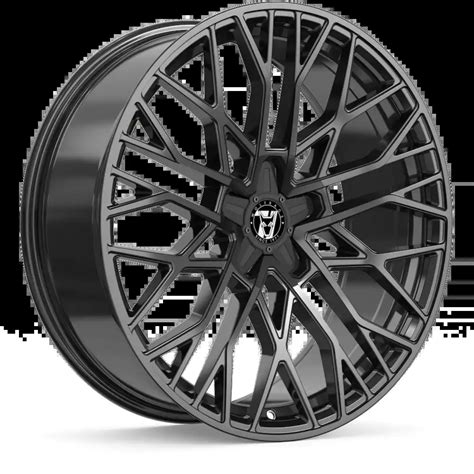 8 5x18 Wolfrace 71 Venom Black Edition Gloss Raven Black Alloy Wheels